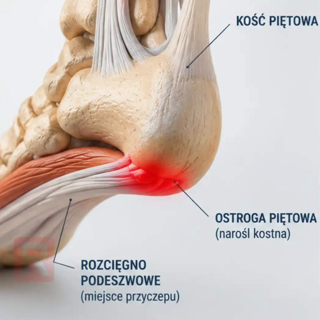 Fala uderzeniowa na ostrogę piętową Elbląg - rehabilitacja pięty