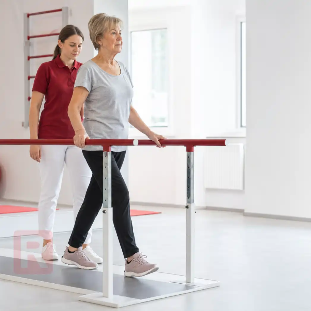 Rehabilitacja chodu dla seniorów - ćwiczenia równowagi